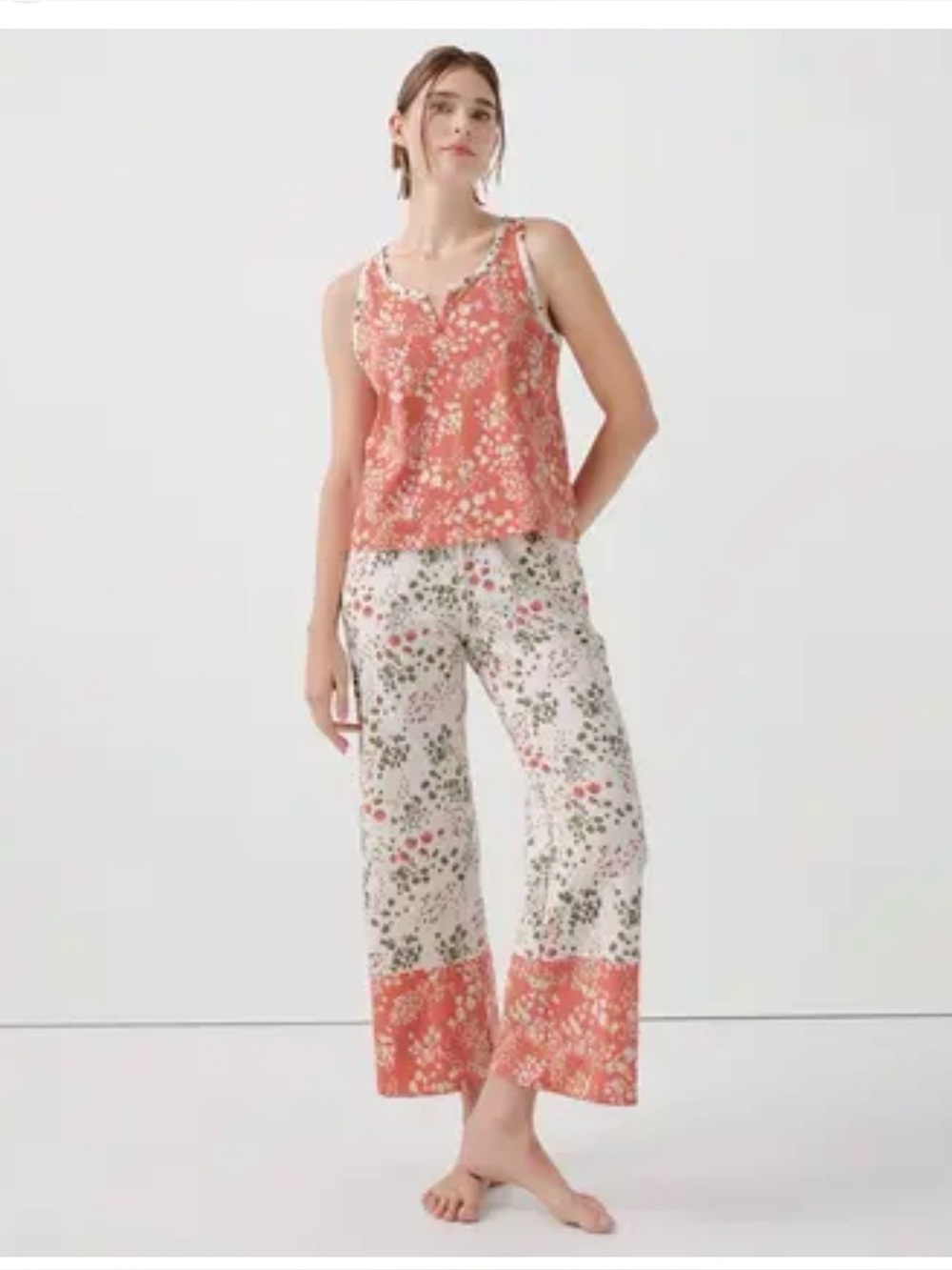 Pact Organic Cotton Staycation  Pajama set M